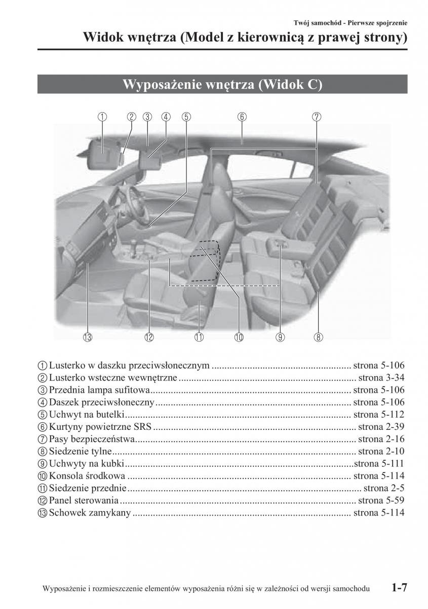 Mazda 6 III instrukcja obslugi / page 14