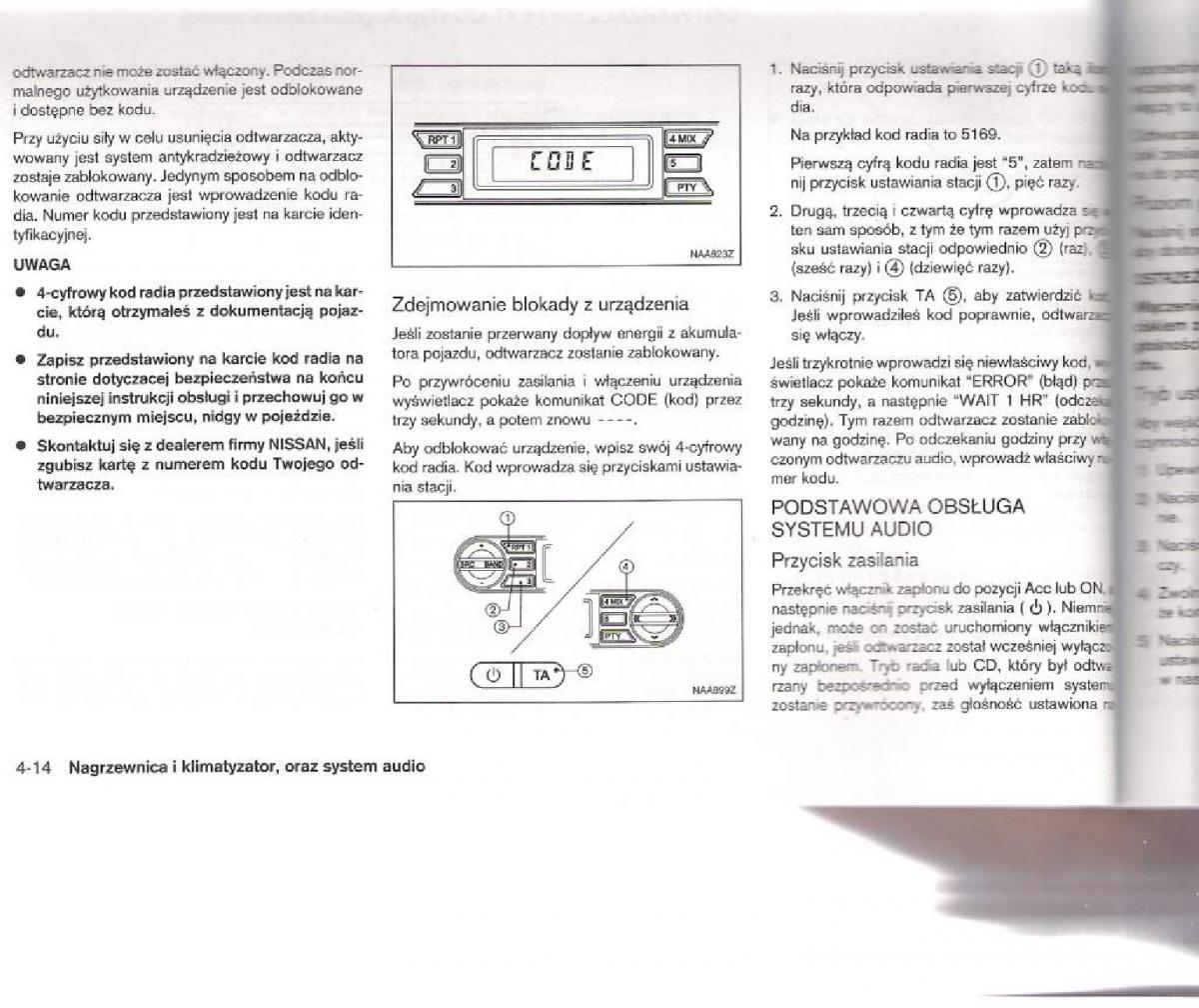 instrukcja obsługi Nissan Micra Nissan Micra III K12 instrukcja / page 100