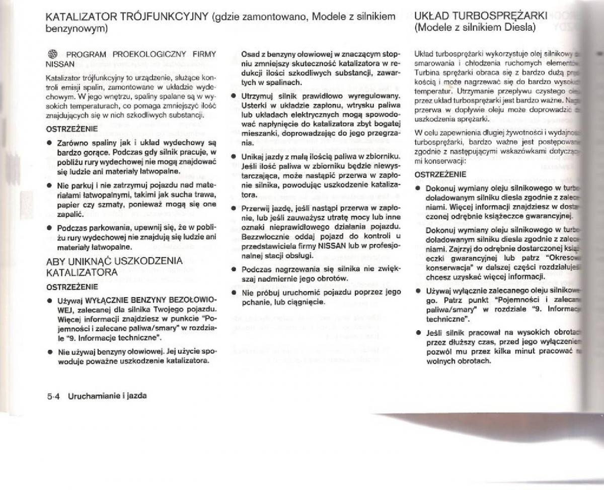 instrukcja obsługi Nissan Micra Nissan Micra III K12 instrukcja / page 132