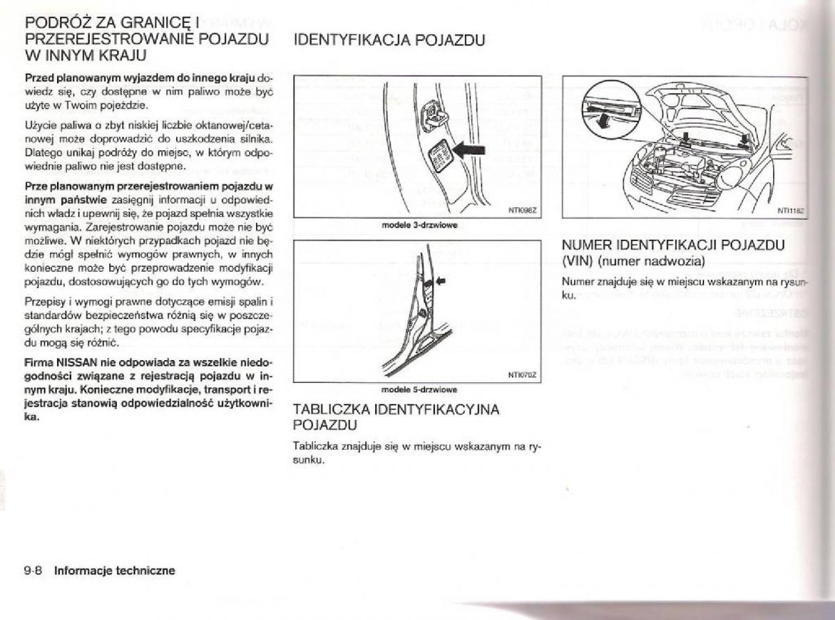 instrukcja obsługi Nissan Micra Nissan Micra III K12 instrukcja / page 235