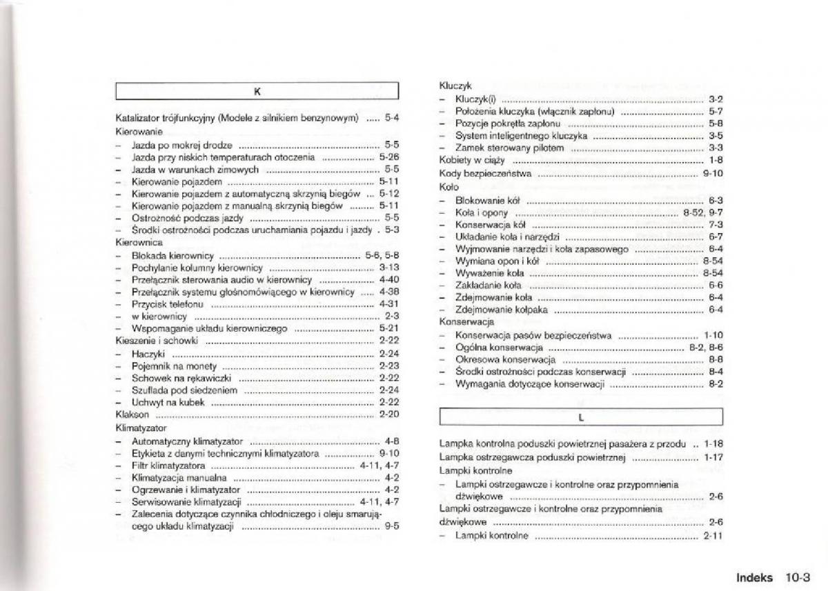 instrukcja obsługi Nissan Micra Nissan Micra III K12 instrukcja / page 240