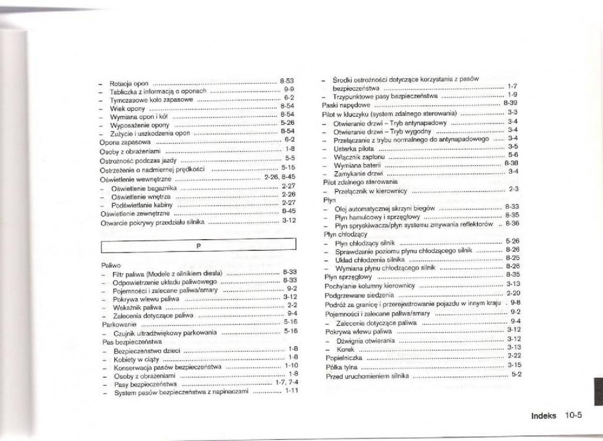 instrukcja obsługi Nissan Micra Nissan Micra III K12 instrukcja / page 242