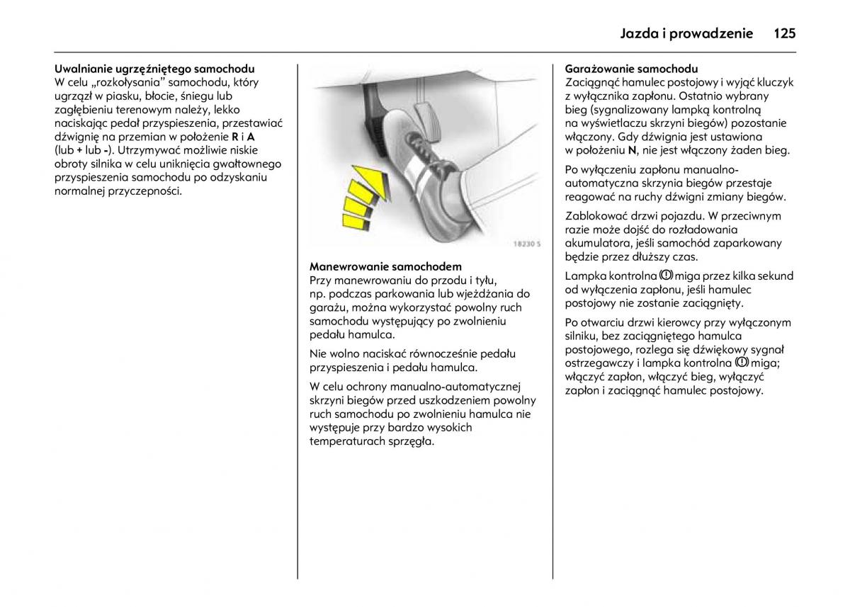 instrukcja obsługi Opel Astra Opel Astra IV J instrukcja / page 129