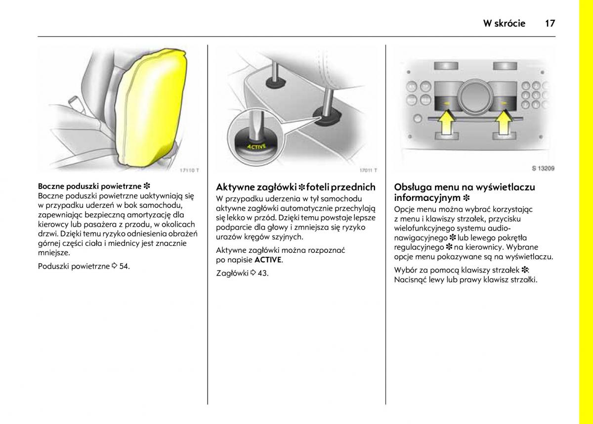manual  Opel Astra IV J instrukcja / page 21