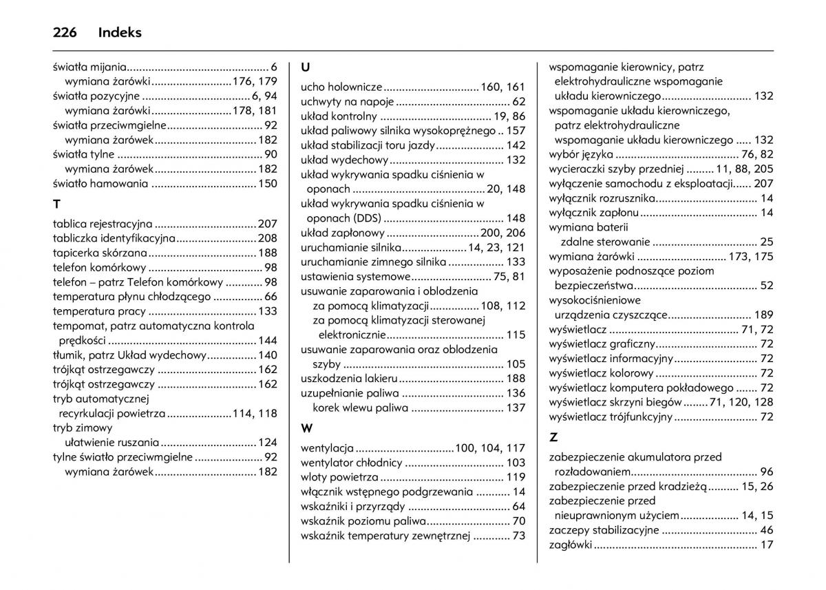 manual  Opel Astra IV J instrukcja / page 230