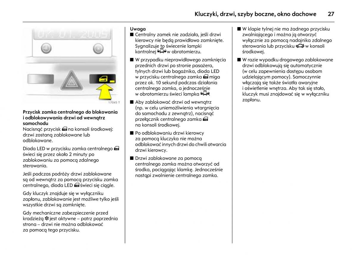 Opel Astra IV J instrukcja obslugi / page 31