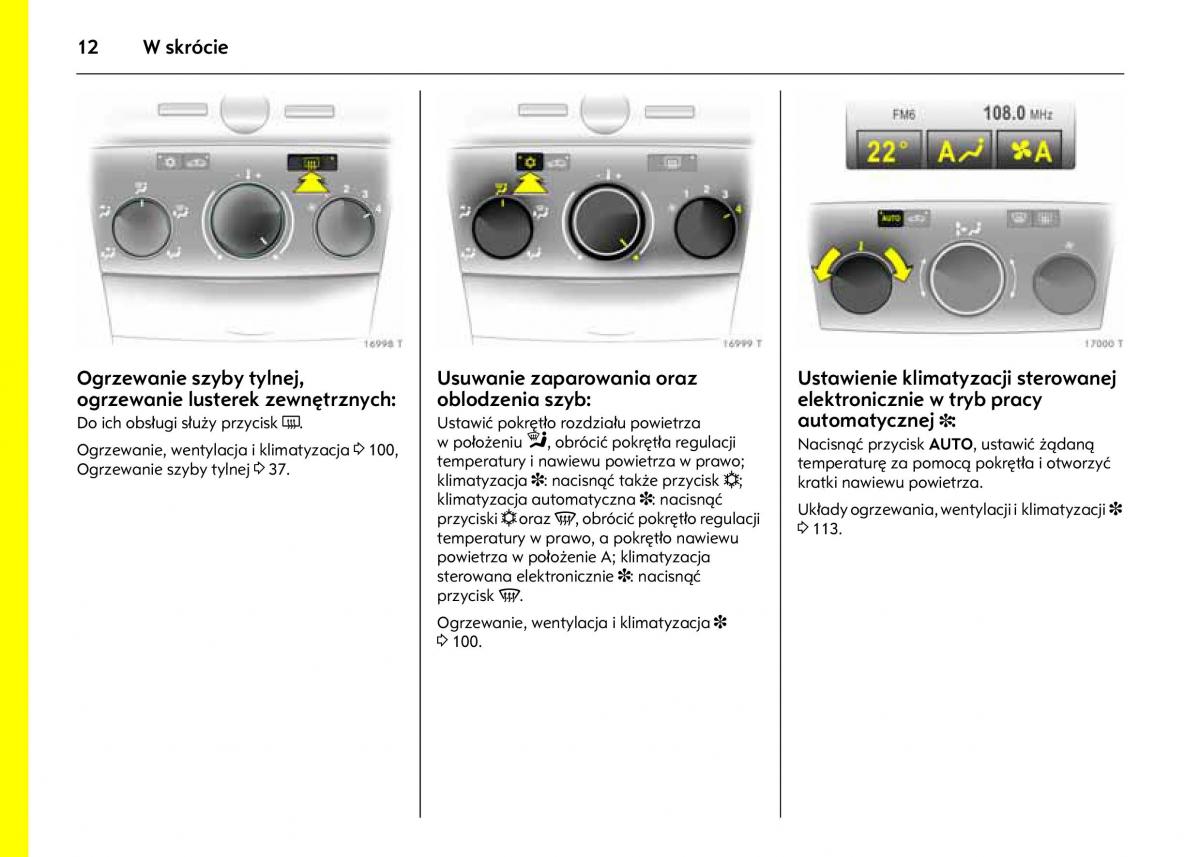 Opel Astra IV J instrukcja obslugi / page 16