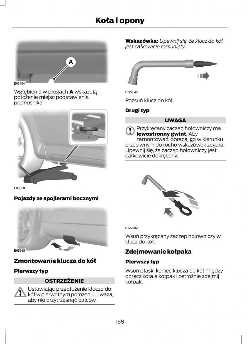 instrukcja obsługi Ford Fiesta Ford Fiesta VII instrukcja / page 160