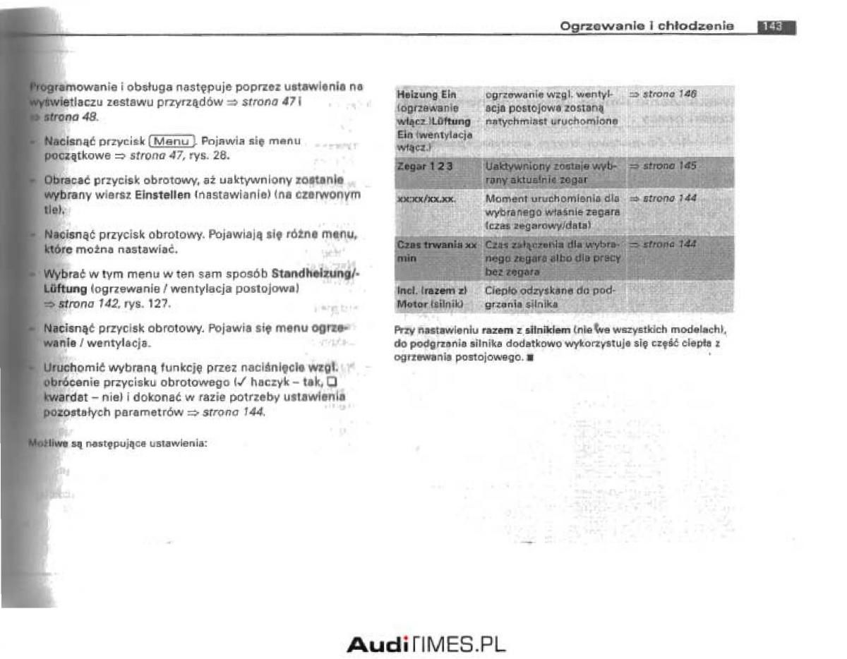 Audi A4 B6 instrukcja obslugi / page 137