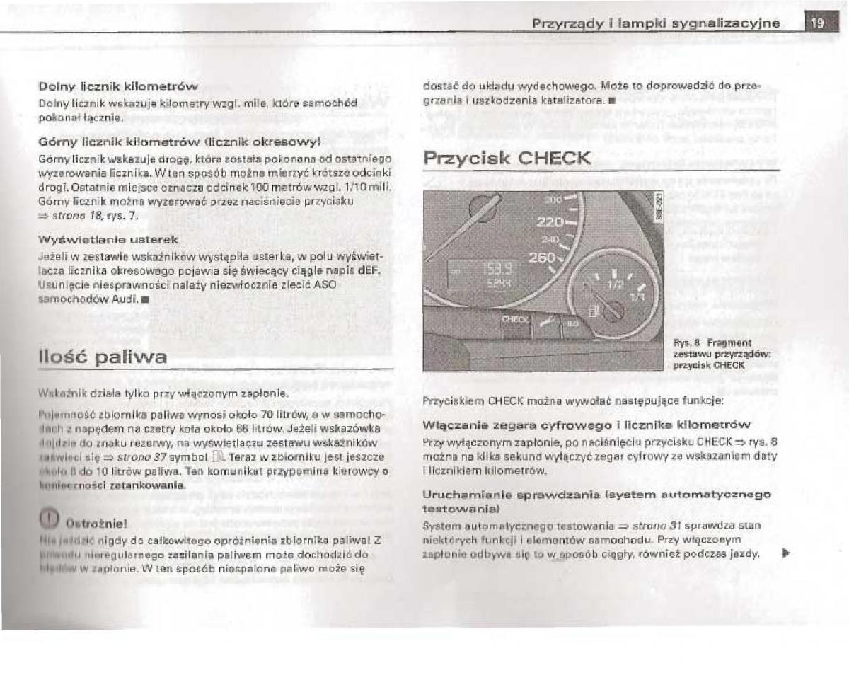 manual  Audi A4 B6 instrukcja / page 14