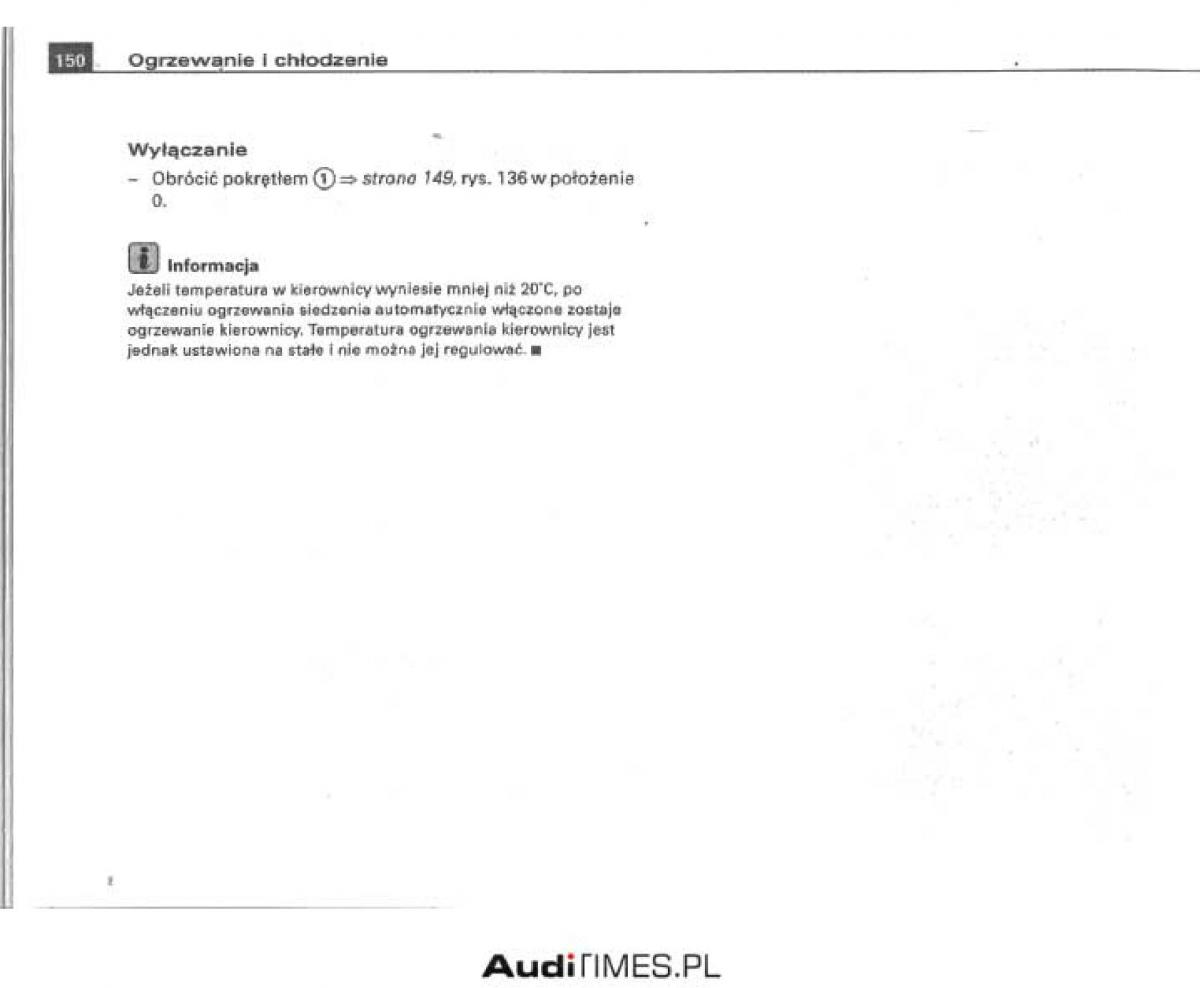 Audi A4 B6 instrukcja obslugi / page 144