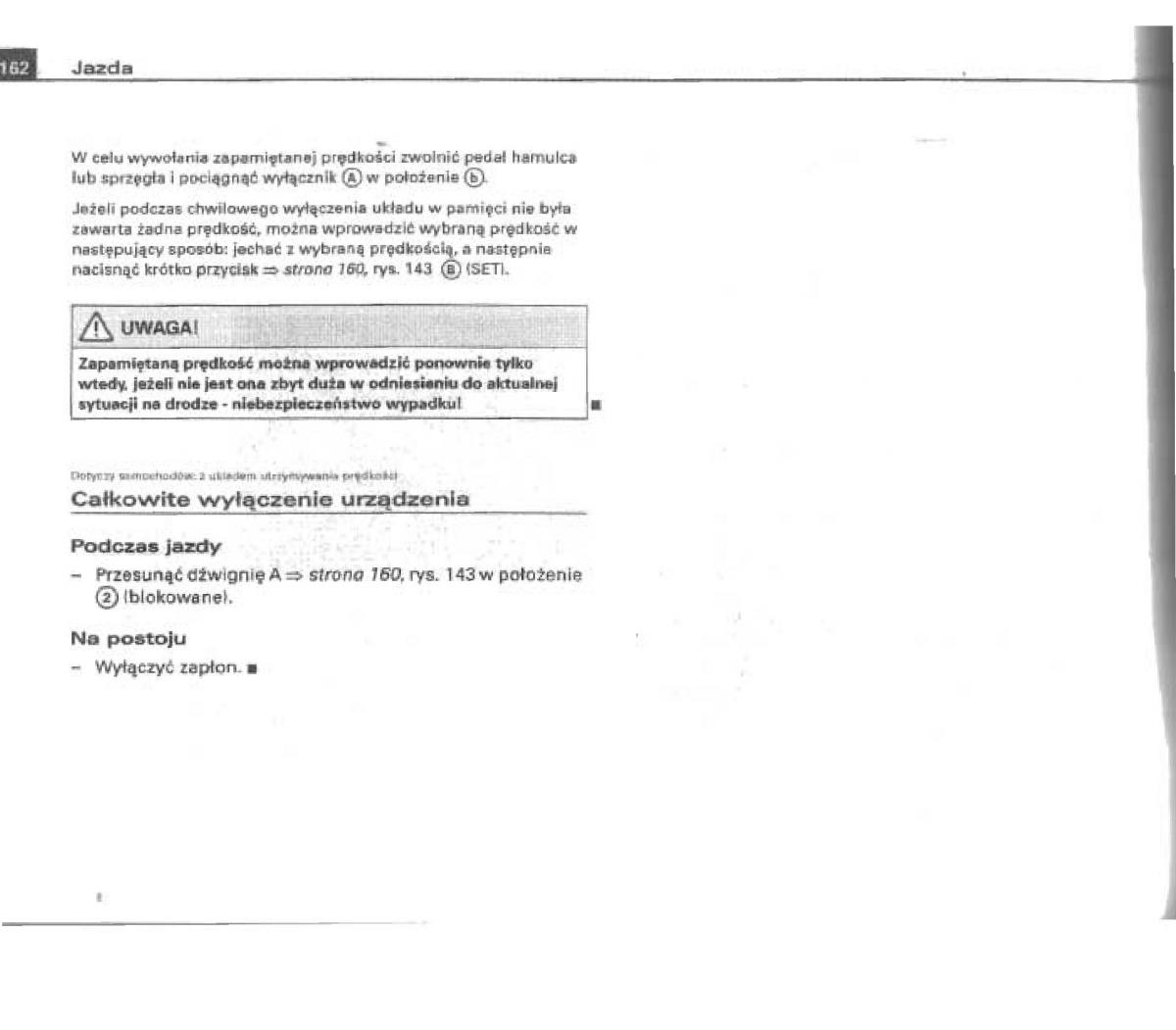 Audi A4 B6 instrukcja obslugi / page 156