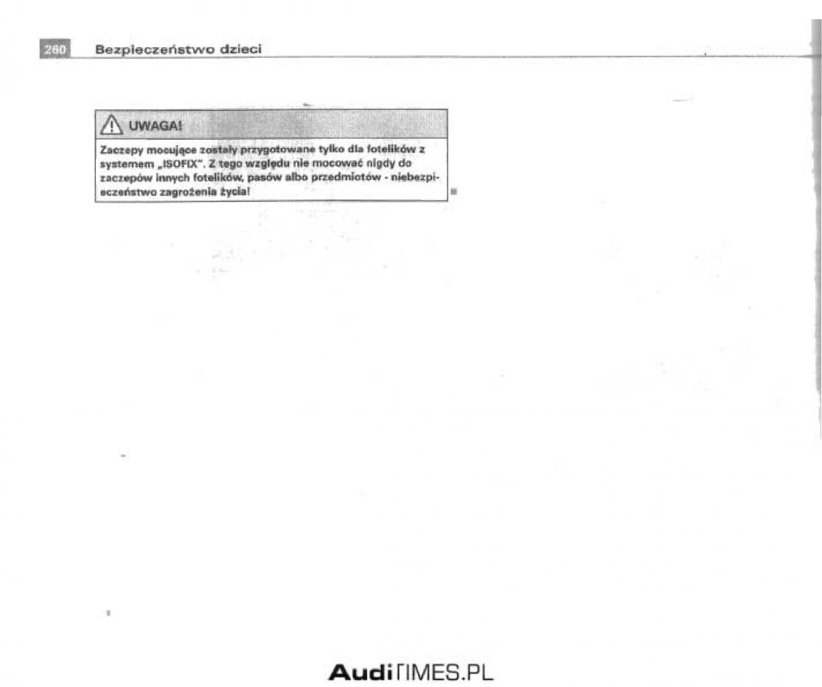 Audi A4 B6 instrukcja obslugi / page 251