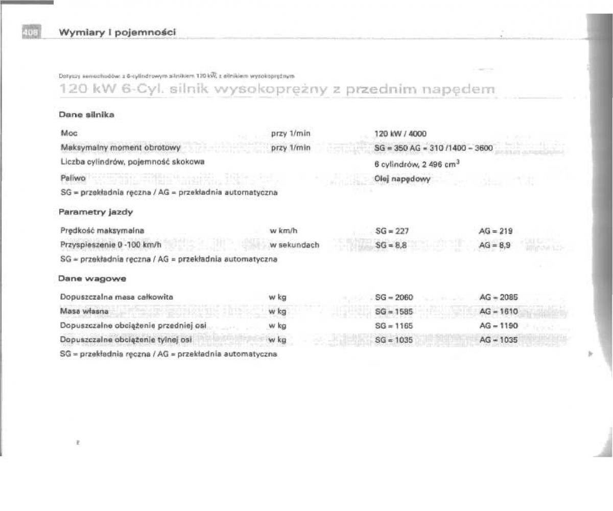 Audi A4 B6 instrukcja obslugi / page 384