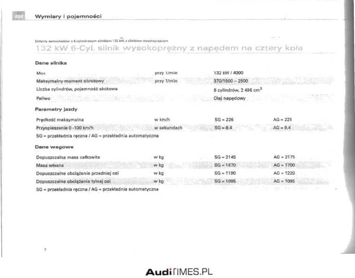 Audi A4 B6 instrukcja obslugi / page 386