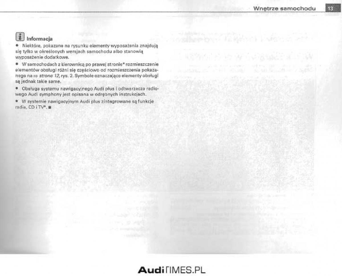 Audi A4 B6 instrukcja obslugi / page 8