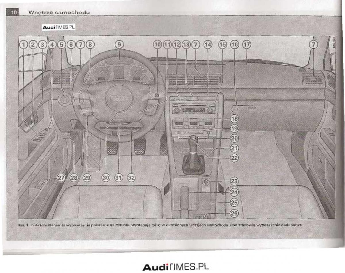 Audi A4 B6 instrukcja obslugi / page 5