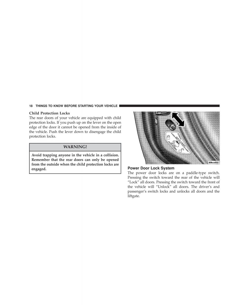 Jeep Grand Cherokee WJ manual / page 18