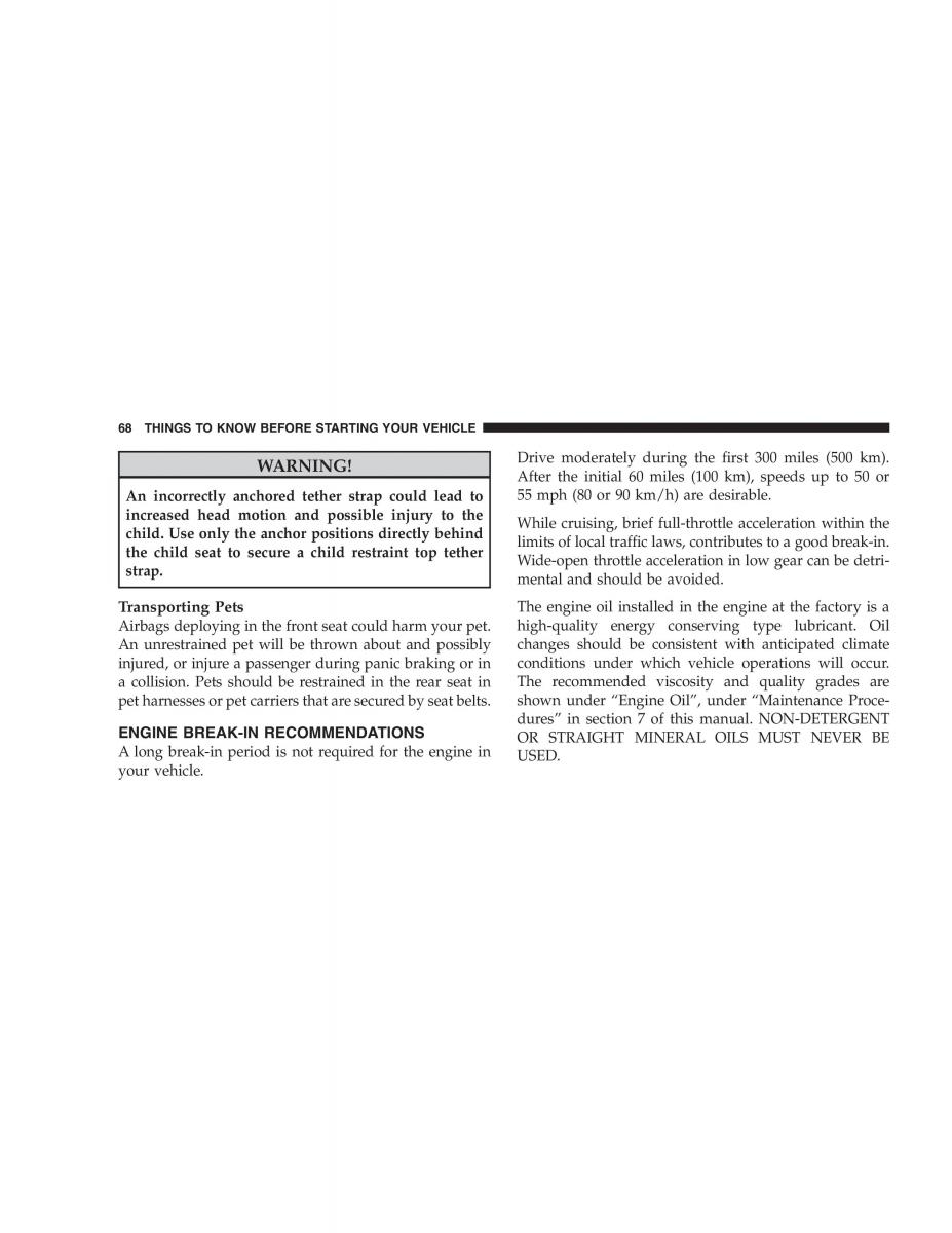 Jeep Grand Cherokee WH WK manual / page 70