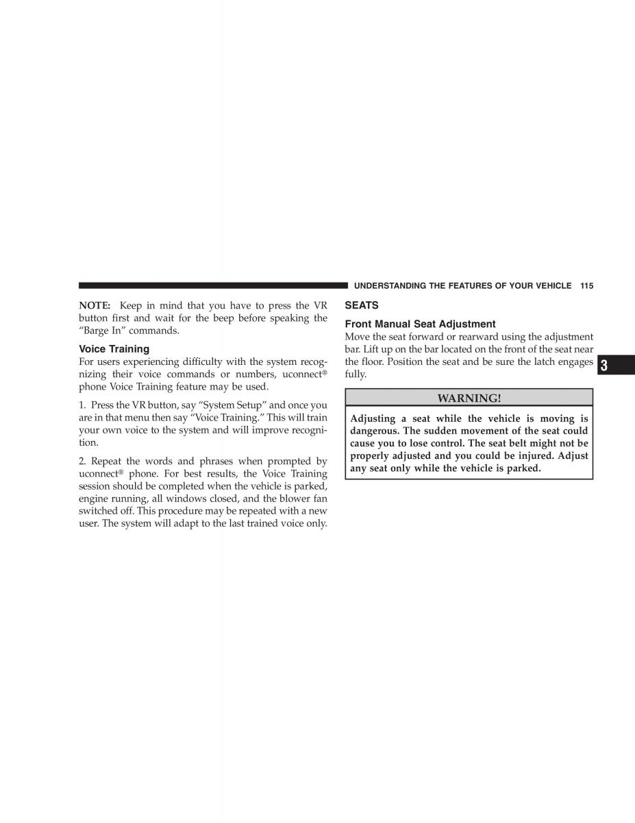 Jeep Grand Cherokee WH WK manual / page 117