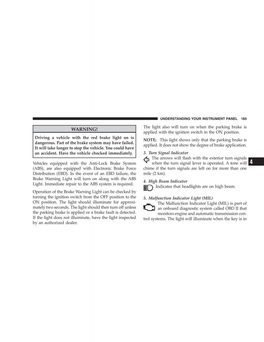 Jeep Grand Cherokee WH WK manual / page 187