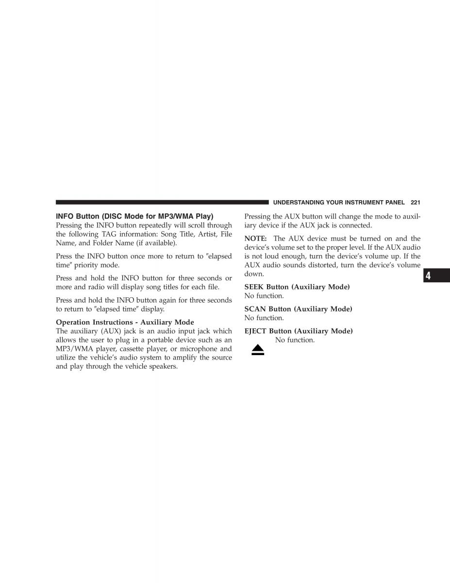 Jeep Grand Cherokee WH WK manual / page 223