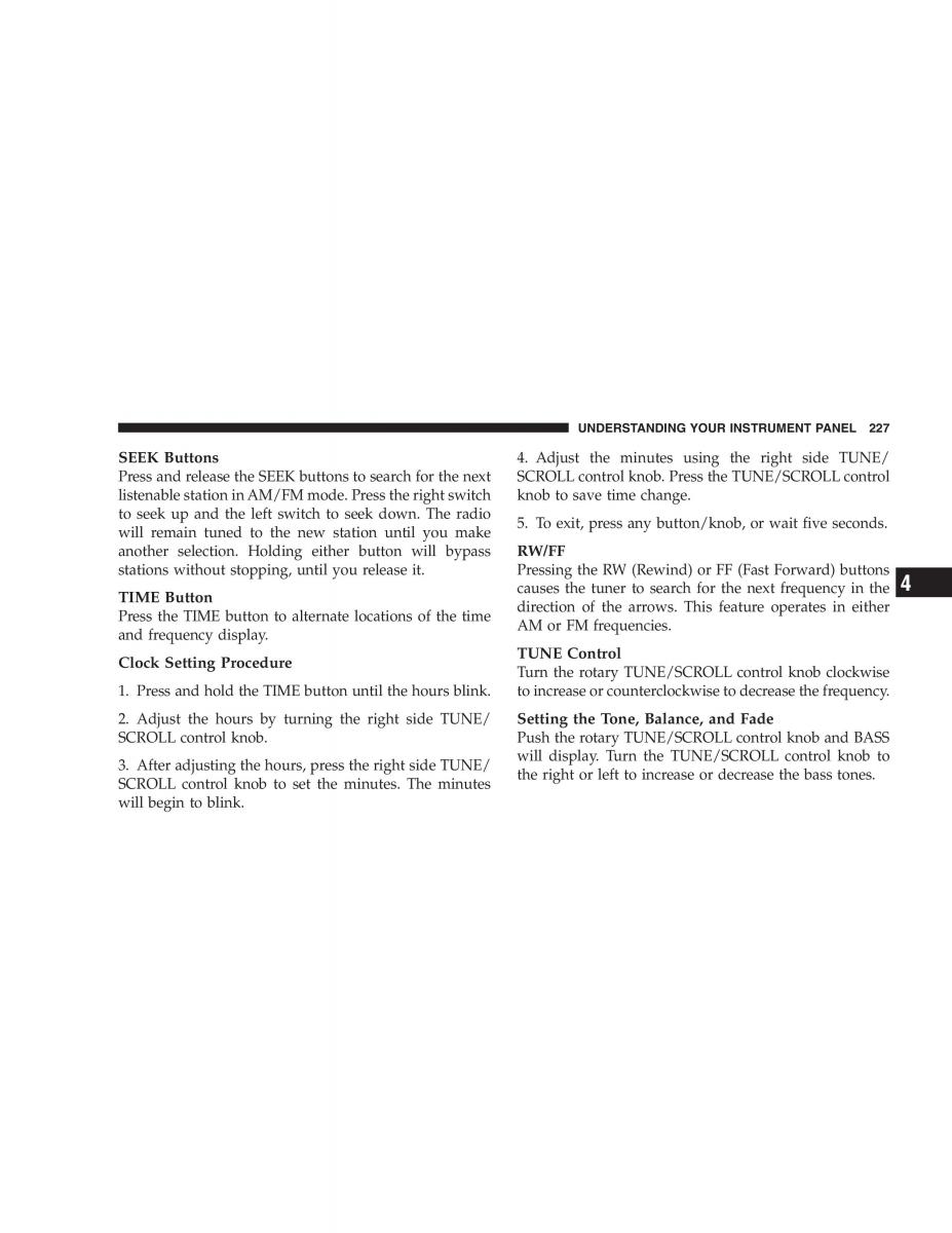 Jeep Grand Cherokee WH WK manual / page 229