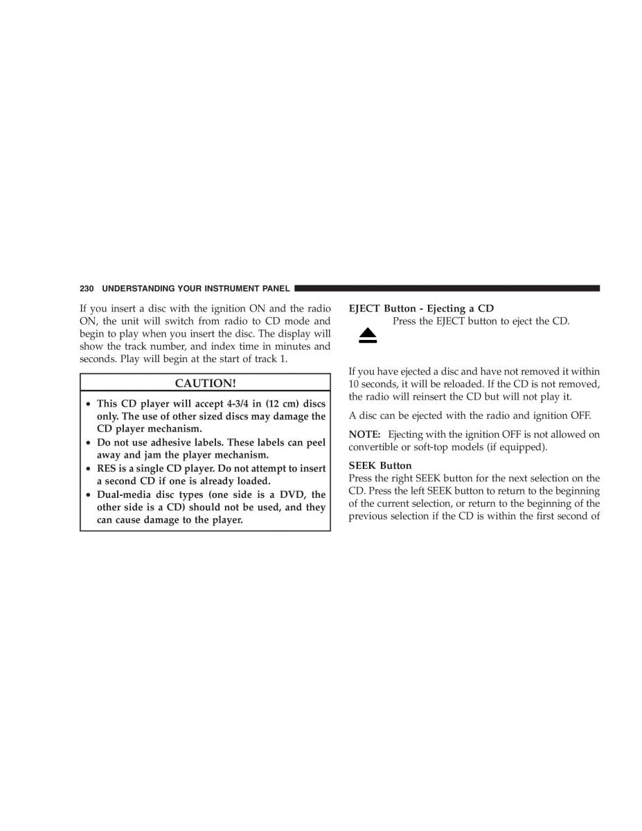 Jeep Grand Cherokee WH WK manual / page 232