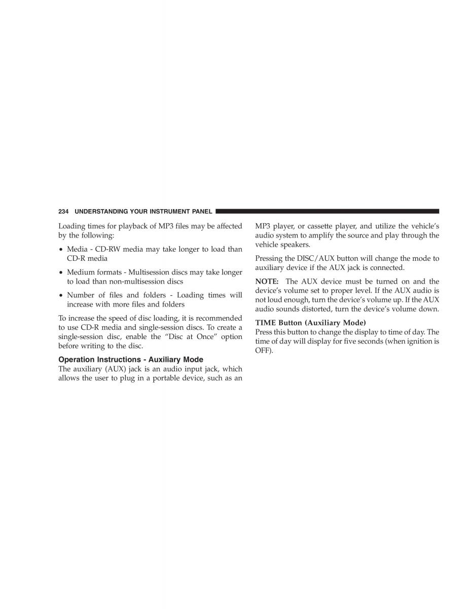 Jeep Grand Cherokee WH WK manual / page 236