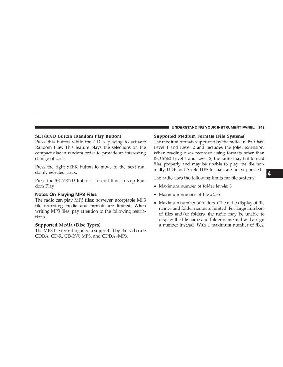 Jeep Grand Cherokee WH WK manual / page 245