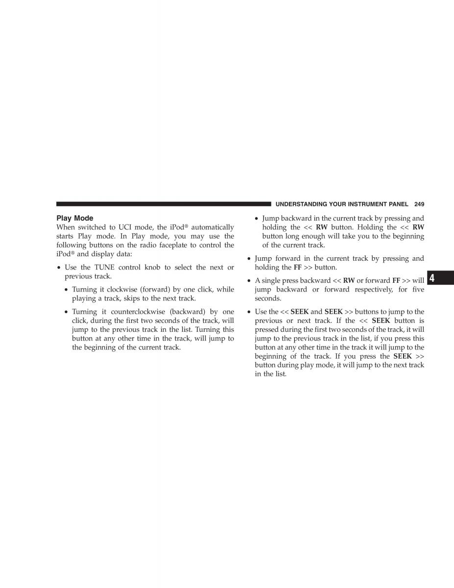 Jeep Grand Cherokee WH WK manual / page 251