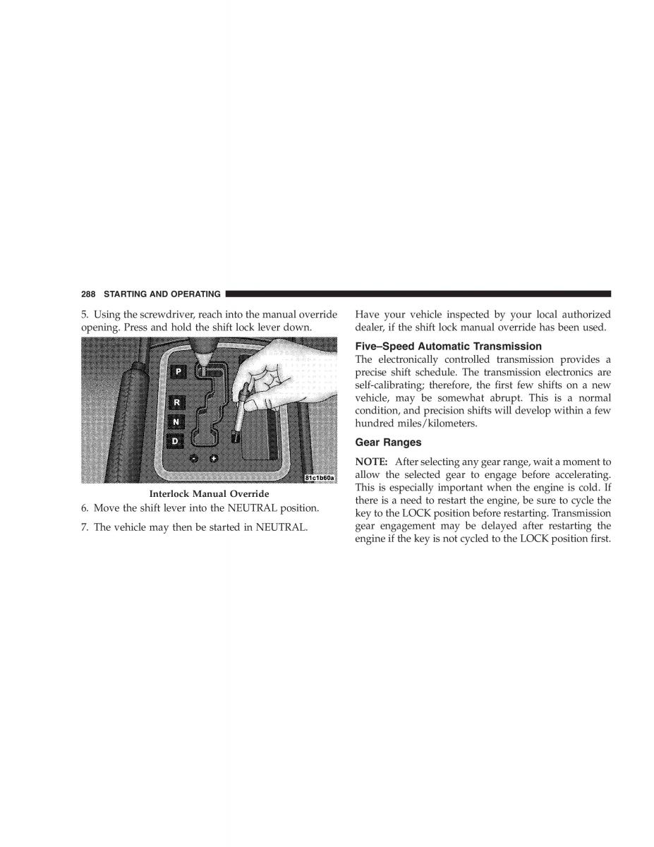 Jeep Grand Cherokee WH WK manual / page 290