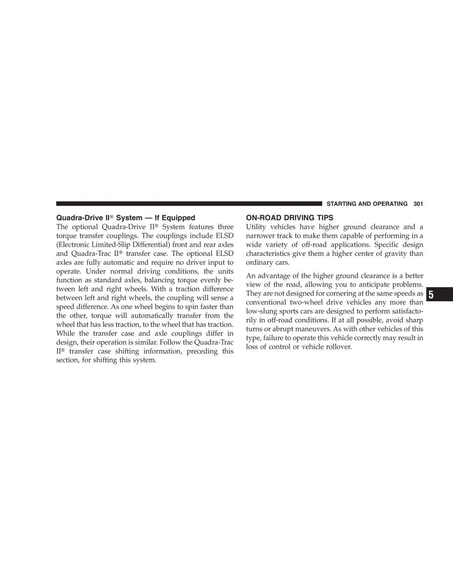 Jeep Grand Cherokee WH WK manual / page 303