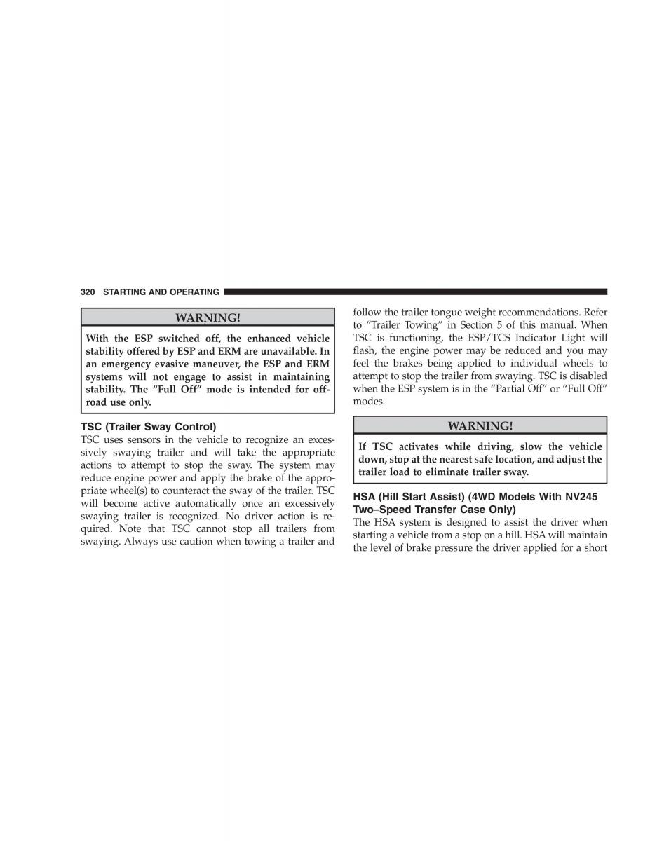Jeep Grand Cherokee WH WK manual / page 322
