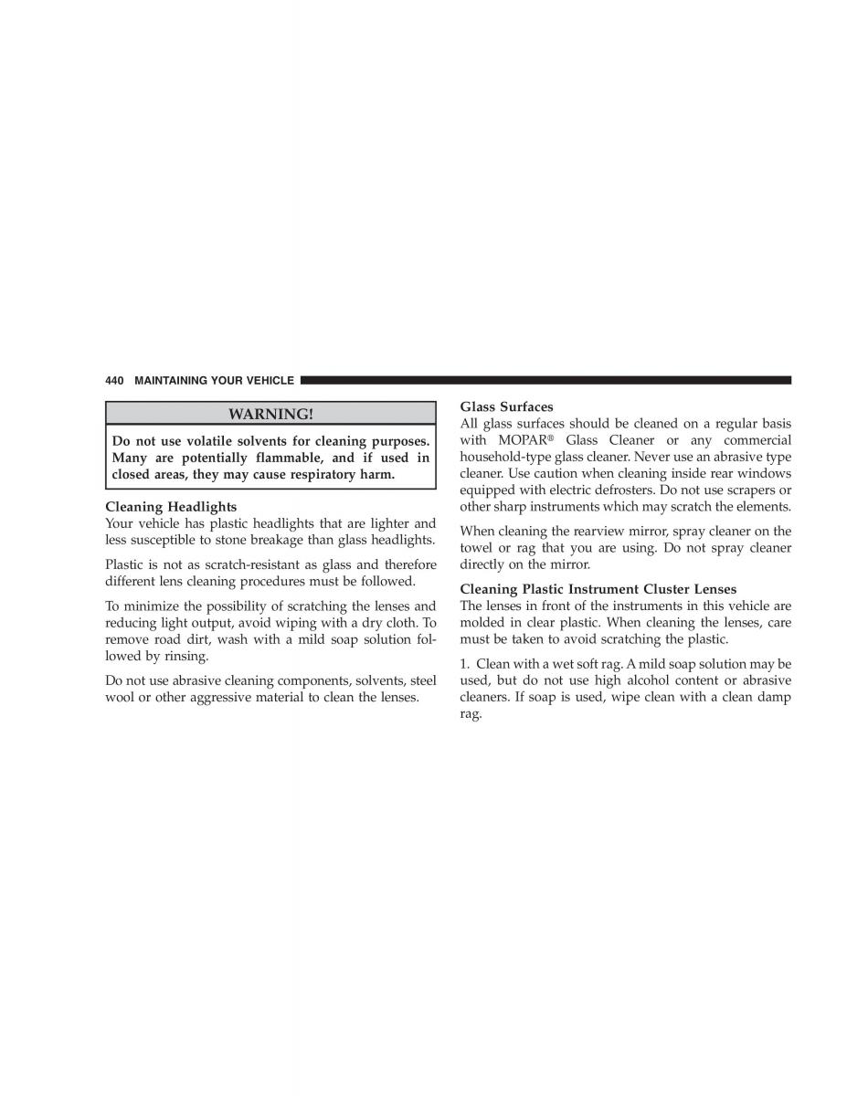 Jeep Grand Cherokee WH WK manual / page 442