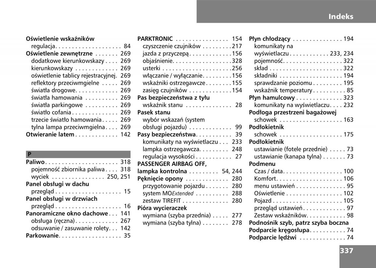 Mercedes A classe II W169 instrukcja obslugi / page 339