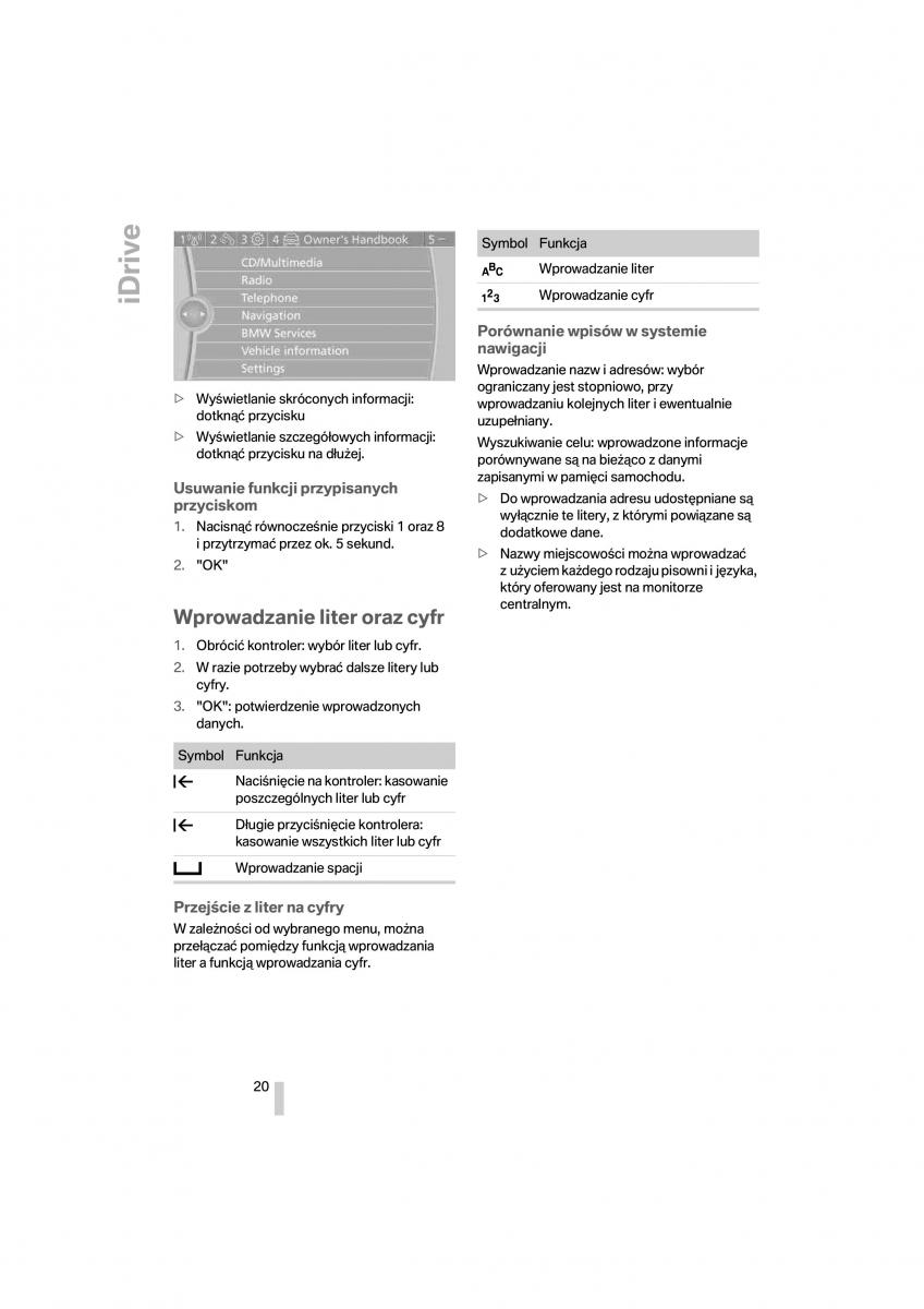 manual  BMW 7 F01 instrukcja / page 21