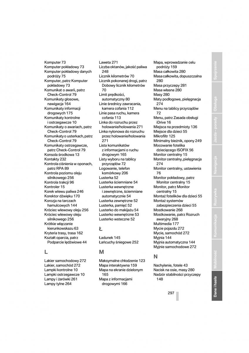 BMW 7 F01 instrukcja obslugi / page 298