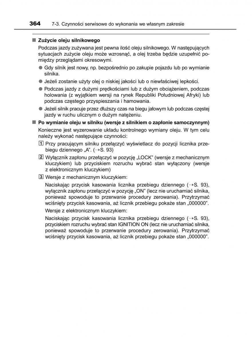 Toyota Yaris III 3 owners manual instrukcja obslugi / page 364