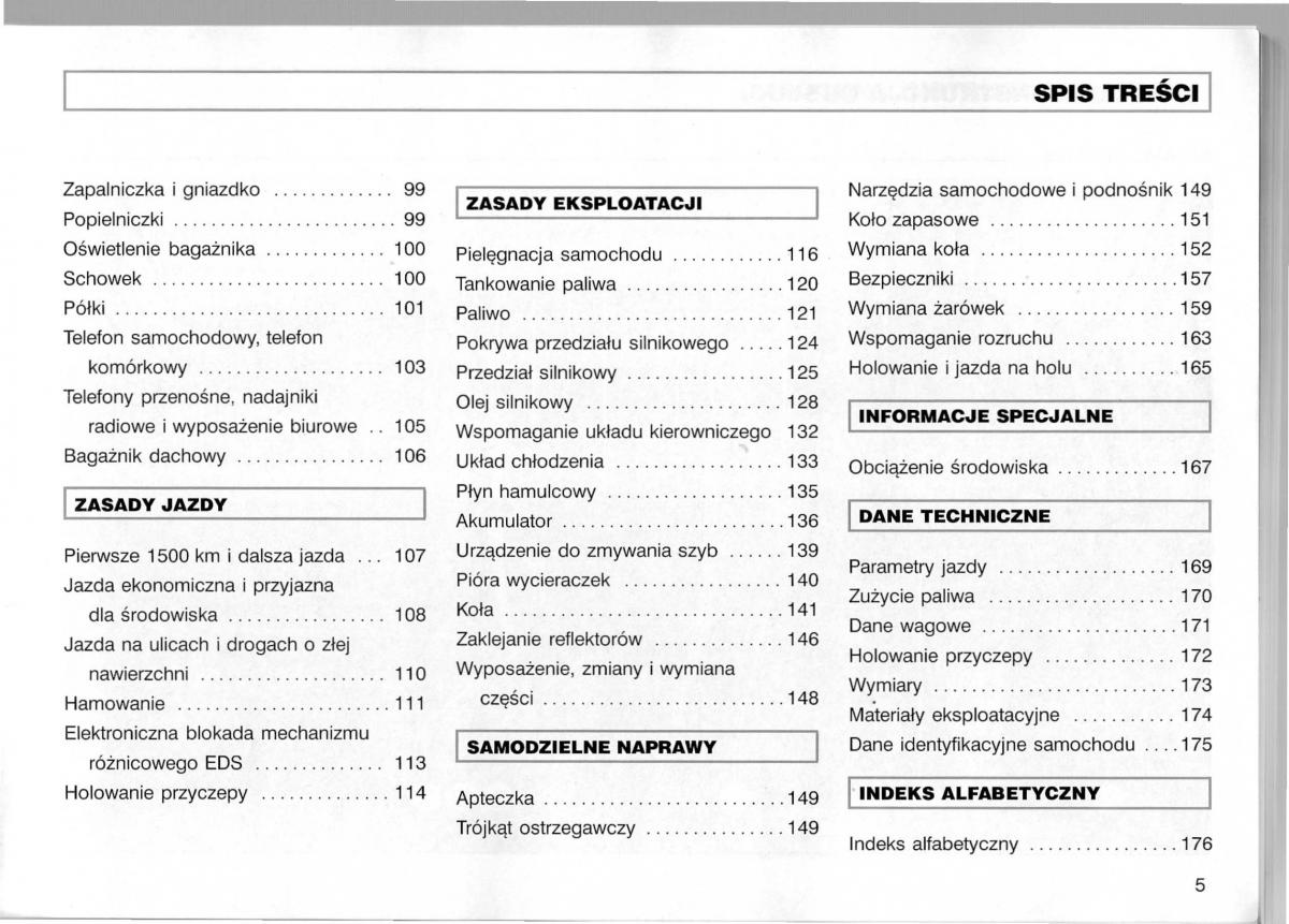 Audi A3 I 1 instrukcja obslugi / page 6