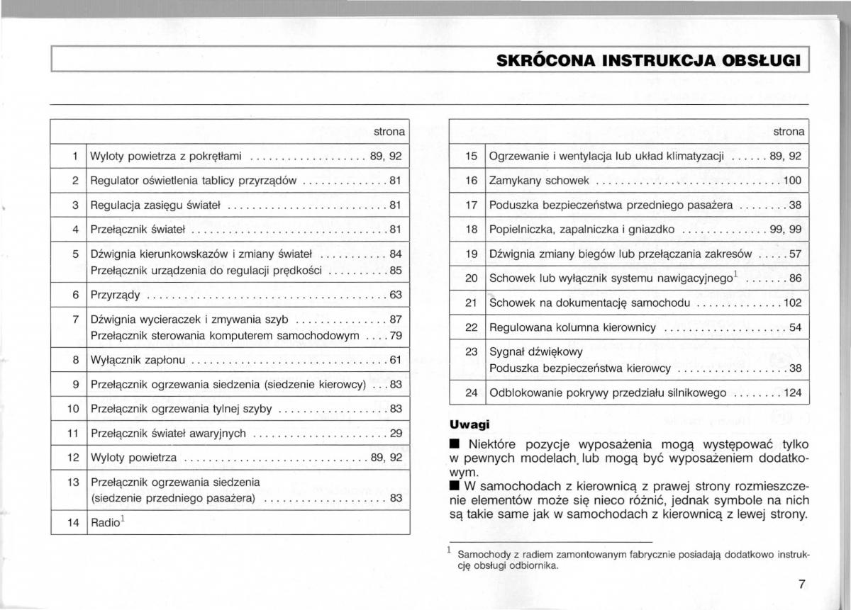 manual  Audi A3 I 1 instrukcja / page 8