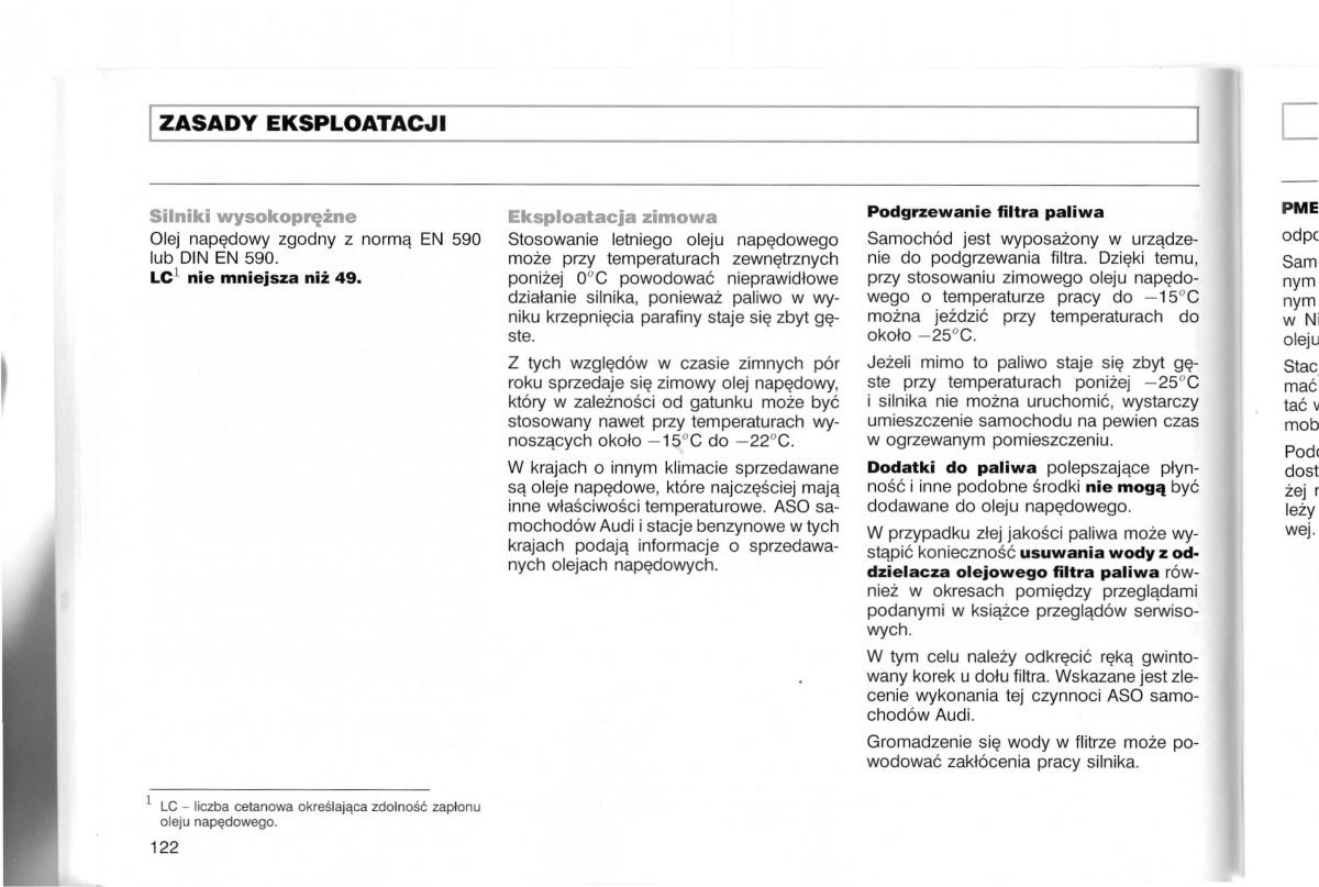 Audi A3 I 1 instrukcja obslugi / page 169