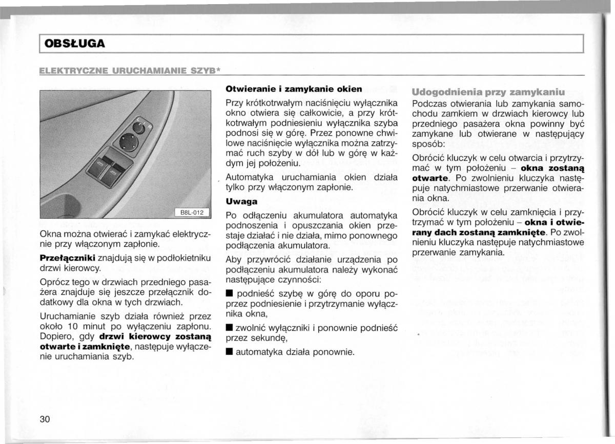 Audi A3 I 1 instrukcja obslugi / page 31