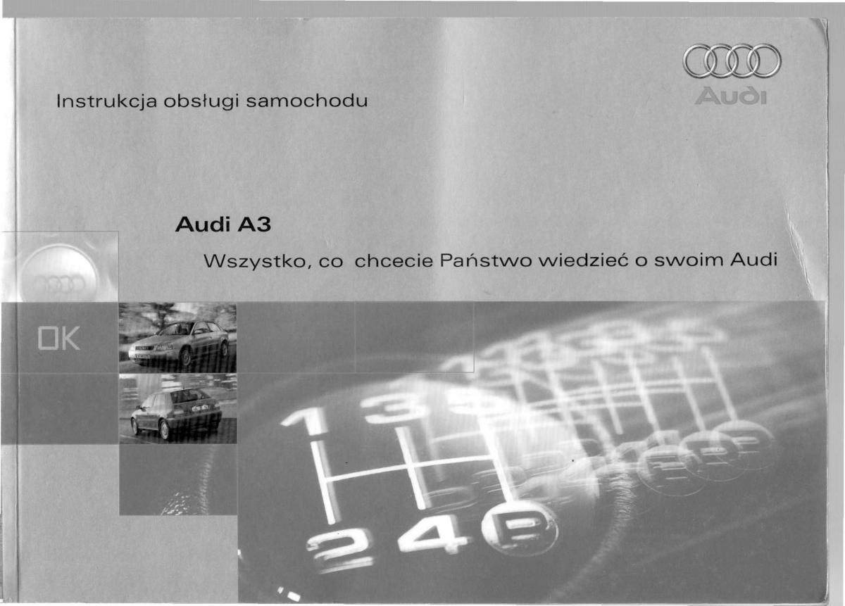 Audi A3 I 1 instrukcja obslugi / page 1