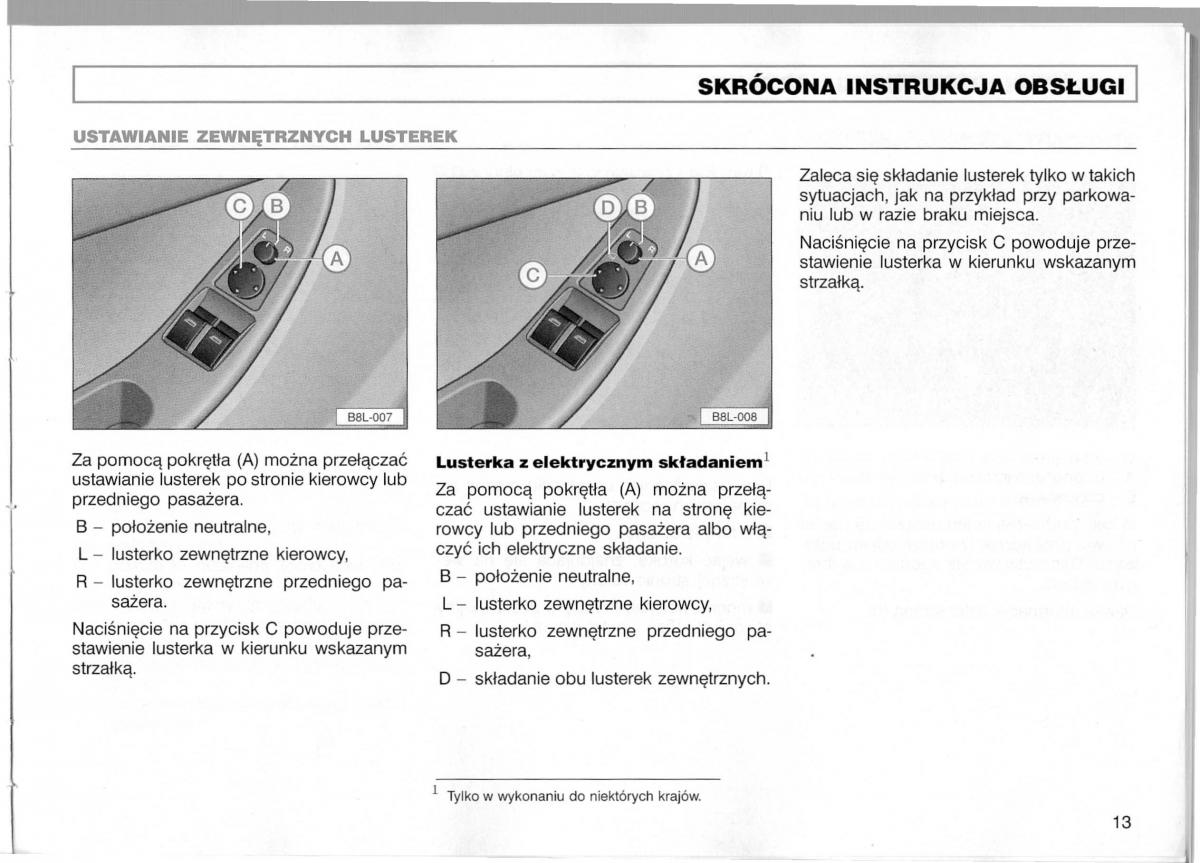 Audi A3 I 1 instrukcja obslugi / page 14