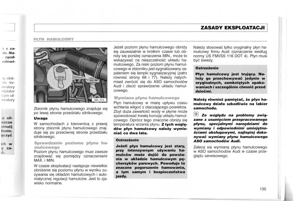 Audi A3 I 1 instrukcja obslugi / page 182