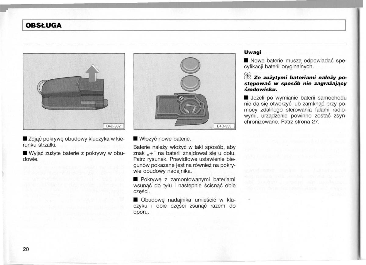 Audi A3 I 1 instrukcja obslugi / page 21