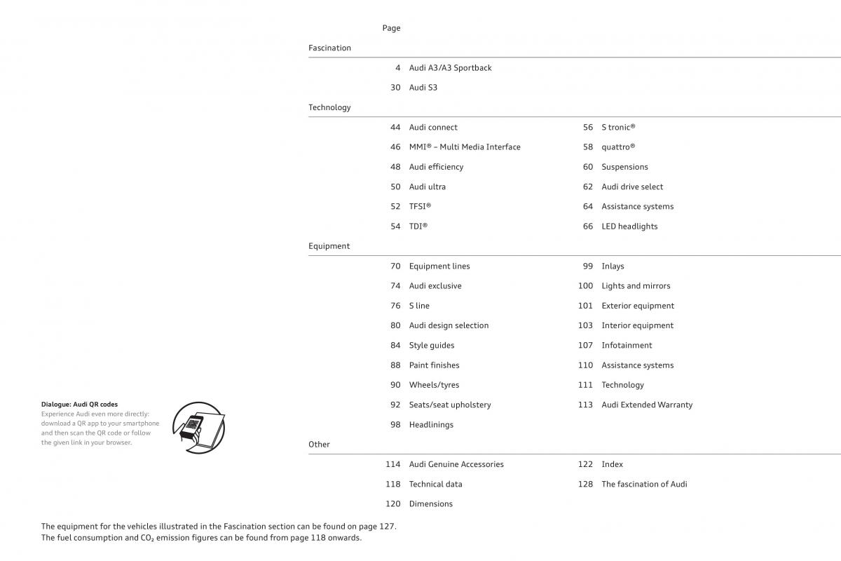 manual  Audi A3 III 3 Sportback instrukcja / page 3