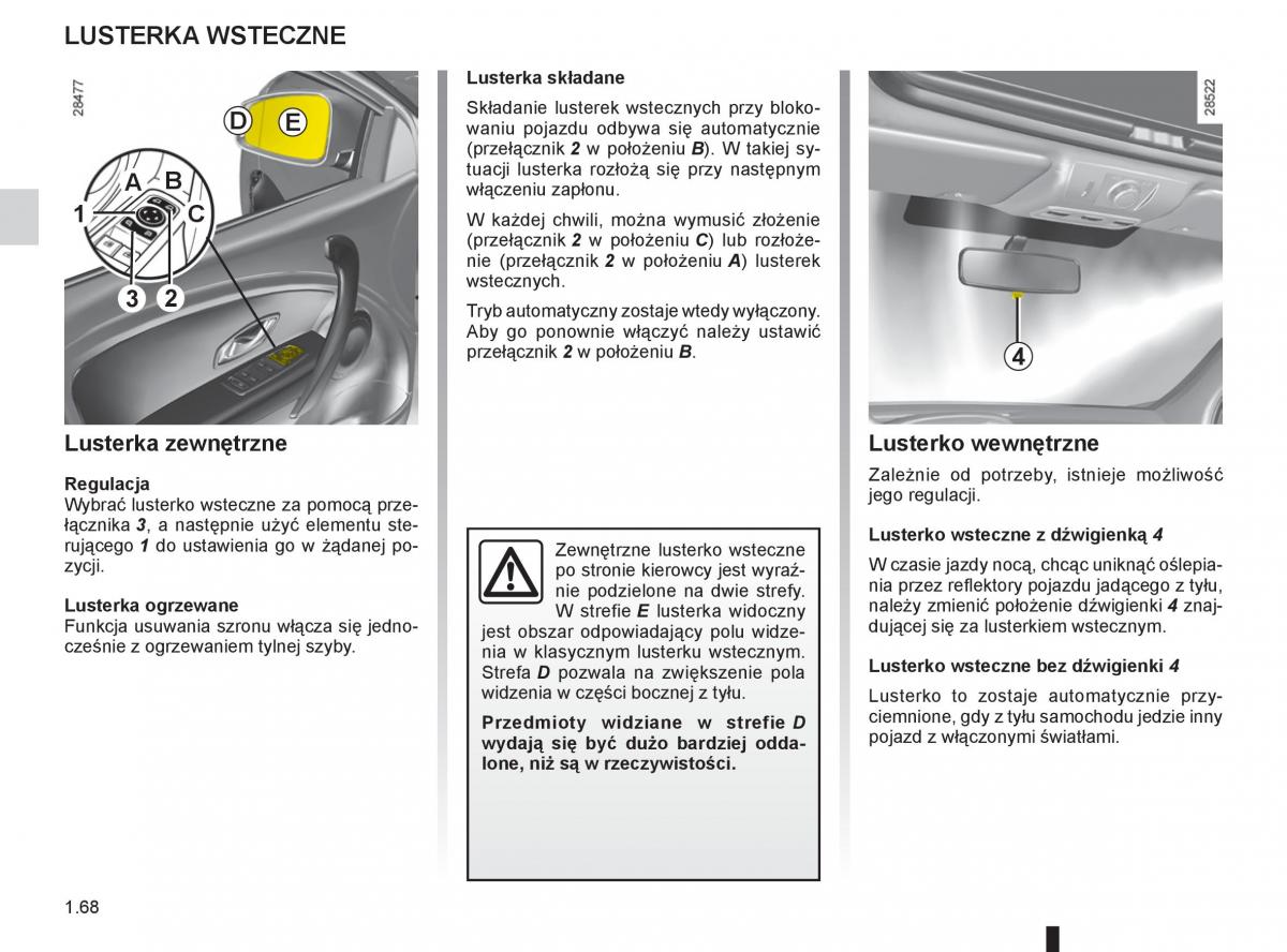 Renault Megane III 3 manual / page 74
