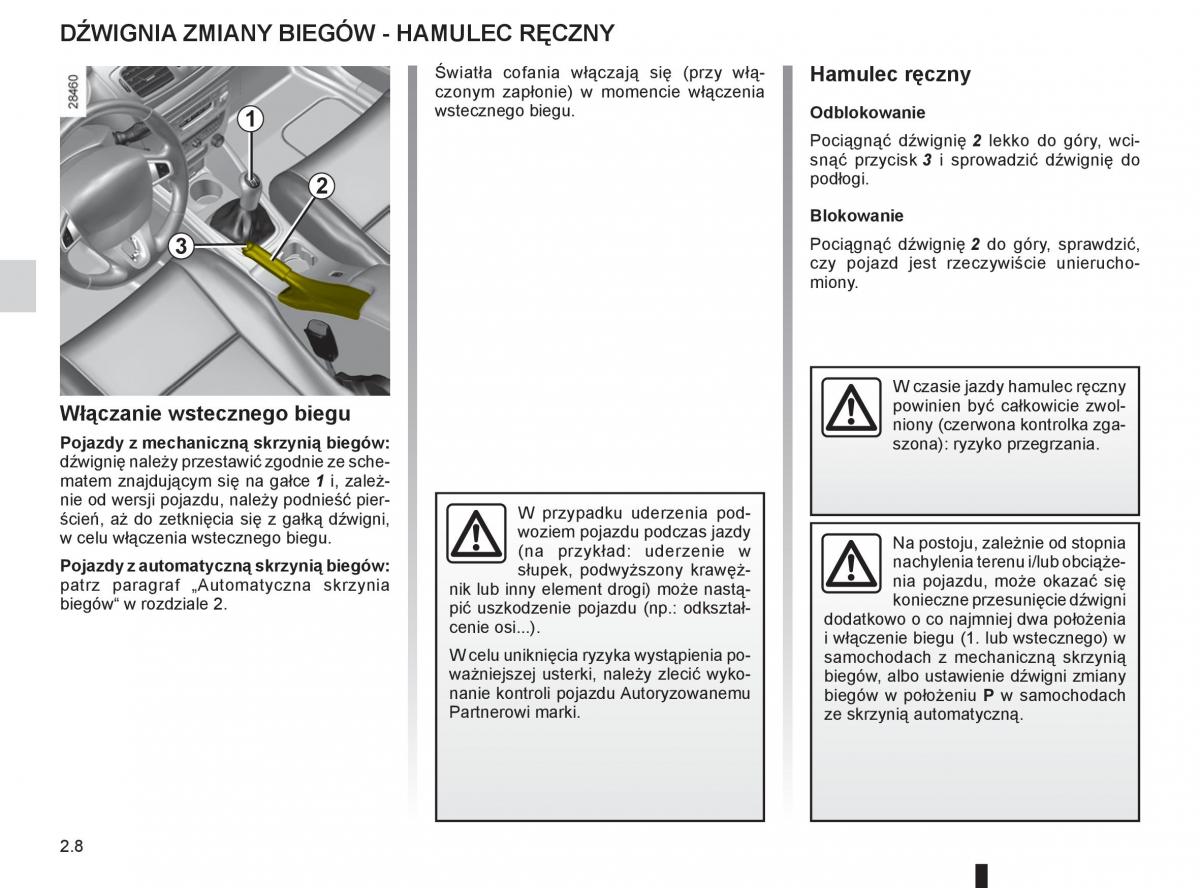 Renault Megane III 3 manual / page 92